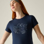 Camiseta de mujer Regatta Womens Fingal Stretch