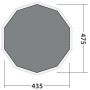 Alfombra Robens Fleece Carpet Klondike Grande