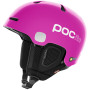 Casco de esquí para niños POC POCito Fornix rosa FluorescentPink