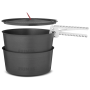 Vajilla Primus LiTech Pot Set 2,3L gris