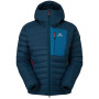 Chaqueta de mujer Mountain Equipment W's Baltoro Jacket 2022 azul oscuro Majolica/Mykonos