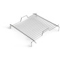 Rejilla de barbacoa Höfats Cube Grid plata nerez