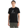 Camiseta funcional de hombre Icebreaker Men Tech Lite II SS Tee Polar Paddle