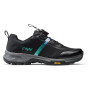 Zapatillas de ciclismo para mujer Northwave Crossland Plus Wmn negro/azul Black