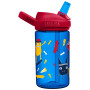 Botella para niños Camelbak Eddy+ Kids 0,4l azul/rojo Skate Monsters