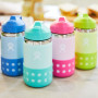 Botella para niños Hydro Flask Kids Wide Mouth 12 oz Straw Lid/Boot