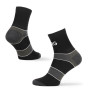 Calcetines de hombre Warg Trail MID Wool negro/verde BlackSedoZelenaBila