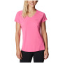 Camiseta de mujer Columbia Zero Rules rosa claro Wild Geranium