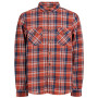 Camisa de hombre Fundango Roddy Lined Shirt rojo blood