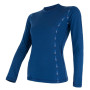 Camiseta funcional de mujer Sensor Merino Air 2022 azul Darkblue