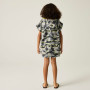 Poncho para niños Regatta Kids Towel Robe DrkStrmCamo