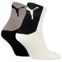Calcetines de hombre Puma Men Cat Block Quarter 2P