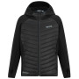 Chaqueta para niños Regatta Junior Andreson Hybrid Black/Sealgr negro/gris Black/Sealgr