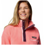 Sudadera de mujer Columbia Helvetia™ II Cropped Half Snap Fleece