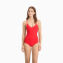 Bañador de mujer Puma V-neck Padded Swimsuit