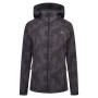 Chaqueta de mujer Dare 2b Far Out SoftShell negro/gris Black Mirage