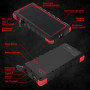 Batería externa solar OUTXE Savage IP67 - 24000mAh