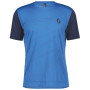 Camiseta de ciclismo para hombre Scott M's Trail Flow azul/ azul claro storm blue/midnight blue