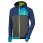 Sudadera de hombre Progress Rebel 17CC azul Turquoise/Green