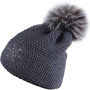 Gorro de mujer Sherpa Nora gris DarkGray