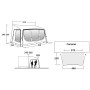 Carpa de autocaravana/furgoneta Outwell Ripple Motor 440SA M