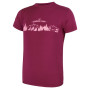 Camiseta para niños Sensor Coolmax Fresh Pt Camp violeta Lilla