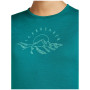 Camiseta funcional de mujer Icebreaker Women Merino 200 Oasis LS Crewe Sunrise Summit