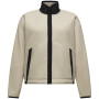Sudadera de mujer Salewa Fanes Jacket Fz W blanco oatmeal