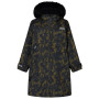 Abrigo impermeable para niños Regatta Junior Waterproof Changing Robe Pro Bark Green khaki BrkGrnDistsd
