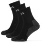 Calcetines de mujer Warg Trek Merino 3-pack negro/gris