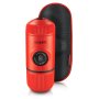 Cafetera de viaje Wacaco Nanopresso s cestovním pouzdrem rojo red