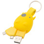 Llavero Munkees USB Klíčenka Smart Charger amarillo Yellow