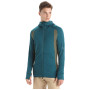 Sudadera funcional de hombre Icebreaker Merino Quantum ZoneKnit™ LS Zip Hoodie