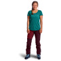 Camiseta funcional de mujer Ortovox W's 150 Cool Mountain Face TS