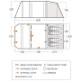 Tienda familiar Vango Stargrove II Air 450