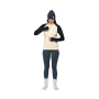 Camiseta funcional de mujer Devold Expedition Merino Silk Zip Wmn