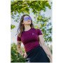 Camiseta de mujer Zulu Merino Fire 160 Short
