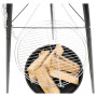 Barbacoa Easy Camp Camp Fire Tripod Deluxe