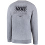 Sudadera de hombre Vans Mn Pressed Floral Crew gris CementHeather