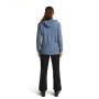 Sudadera de mujer Icebreaker Wom Mer 400 RealFleece Grid Pulover Hood