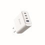 Adaptador Swissten GaN 2X USB-C 100W + 1X USB-C 20W + 1X USB-A 30W