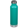 Botella térmica de acero inoxidable Klean Kanteen Insulated Classic Narrow 25oz (w/Pour Through Cap) turquesa blue
