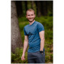Camiseta de hombre MOOA Merino Lyolite Highlander 150 Short