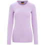 Camiseta funcional de mujer Icebreaker 200 Oasis LS Crewe rosa claro Purple Gaze