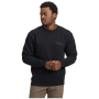 Sudadera de hombre Black Diamond M Mini Stacked Crewneck