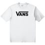Camiseta de hombre Vans Classic Drop V SS Crew Tee-B blanco White/Black