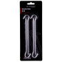 Juego de estaquillas Trimm kolík SOLID-PEG - D18 - sada 4 ks plata silver