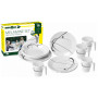 Vajilla Brunner Melamine Set Serenade