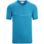 Camiseta funcional de hombre Icebreaker Men Tech Lite II SS Tee Cadence Paths azul Geo Blue