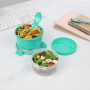Caja de alimentos Sistema Round Lunch Stack TO GO 965ml